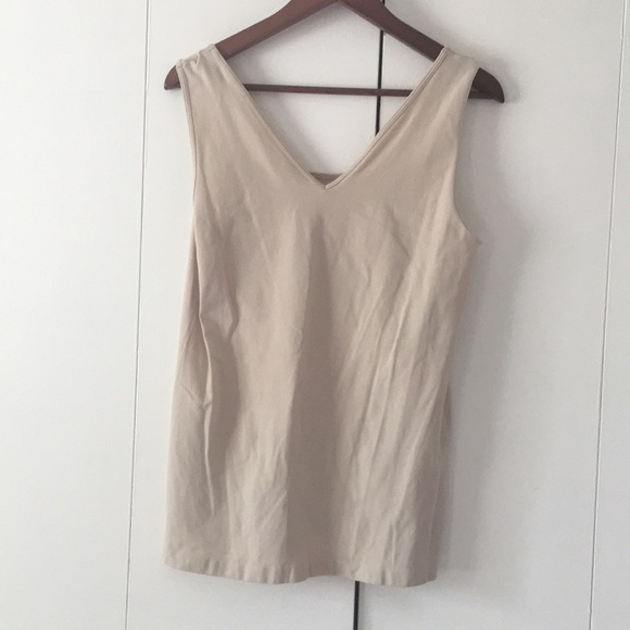 no name Tops - Tahari Double sided nude tank